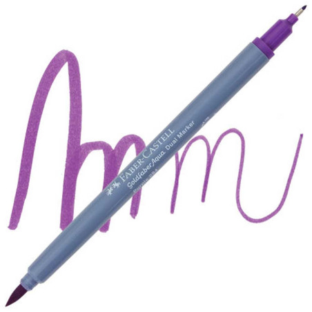 Feutre Aquarelle Goldfaber Double Pointe 284 Violet - Faber-Castell