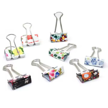 Set de 10 Pince A Clip, Motif Fleur
