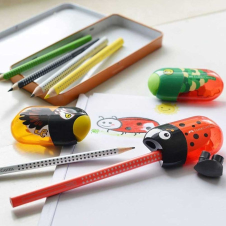 Taille-Crayons Avec Gomme, Eagle - Faber-Castell