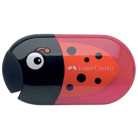 Taille-Crayons Avec Gomme, Coccinelle - Faber-Castell