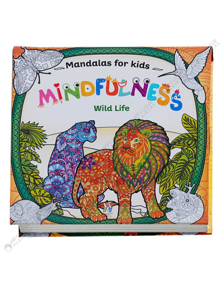 Mandalas For Kids - Mindfulness Wild Life - Dar El Maaref