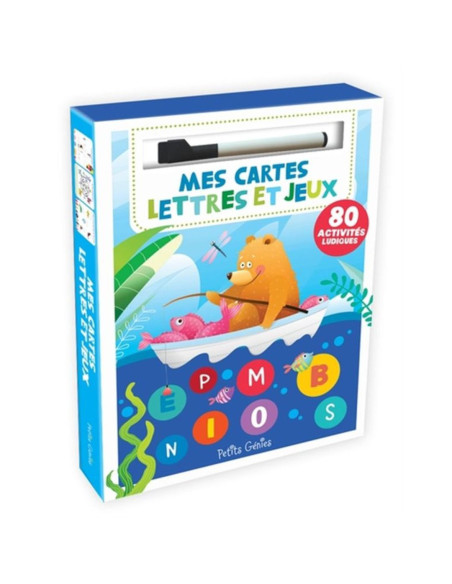 Mes Cartes Lettres Et Jeux - Petits Génies