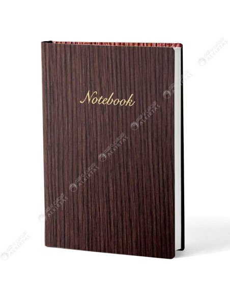 NoteBook Flex en Simili Cuir, Marron - Sildar