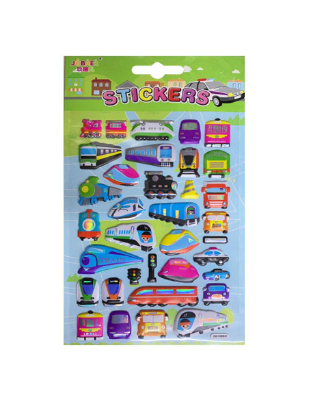 Stickers 3D, Véhicule Pour Enfants