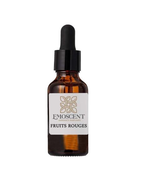 Huile De Parfum Pour Diffuseur 30ml, Fruits Rouges - Emoscent