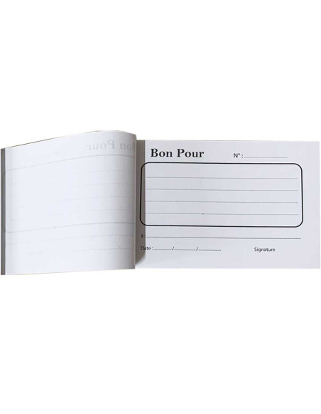 Bon Pour Simple 100 Feuilles - Ribat