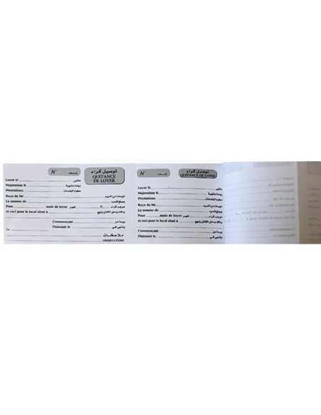 QUITTANCE LOYER RIBAT 40F PM