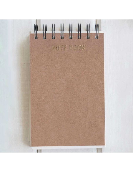 NoteBook de Poche Kraft, 14x9 - Sildar