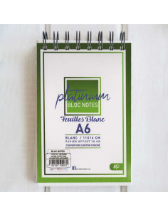 NoteBook Saphir, A6 - Selecta