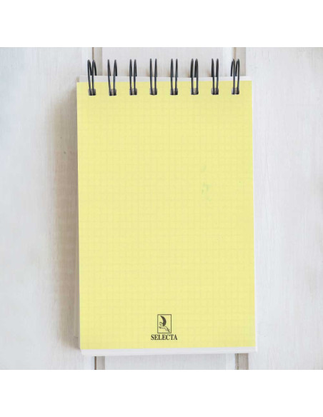 NoteBook 5x5 Wireo Uni 160 Pages, A5 - Selecta
