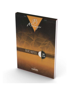 NoteBook Blanc 50 Pages, A4 - Yamama