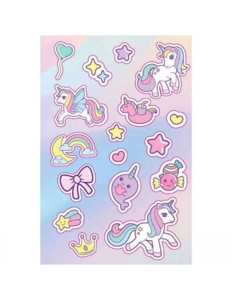 NoteBook Avec Accessoires, Unicorn - Must