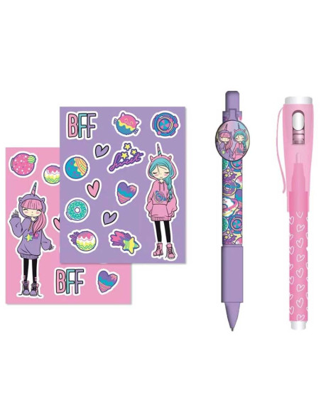 NoteBook Avec Accessoires, BFF - Must