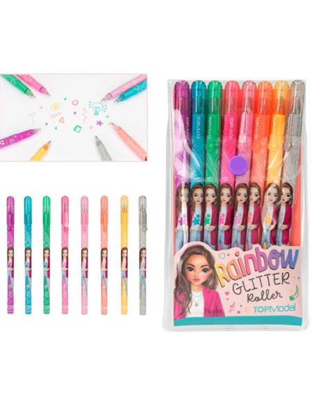 TopModel Glitter Gel Set Arc En Ciel - Depesche