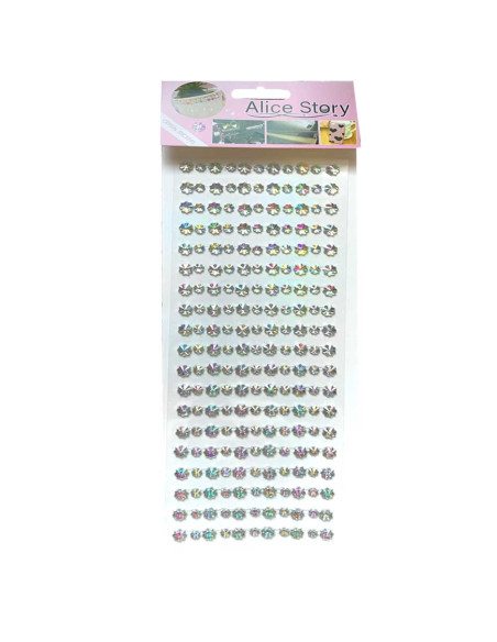 Cristaux Strass Autocollants Fleur