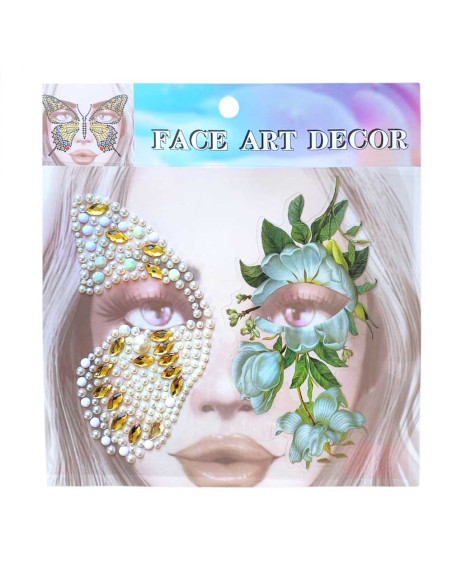 Sticker Papillon, Face Art Decor