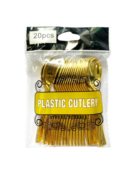 Set de 20 Cuillères Plastique