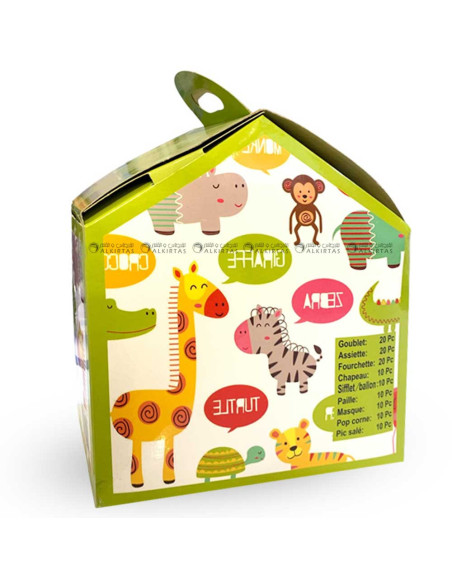 Kit d'Anniversaire Thème, Giraffe