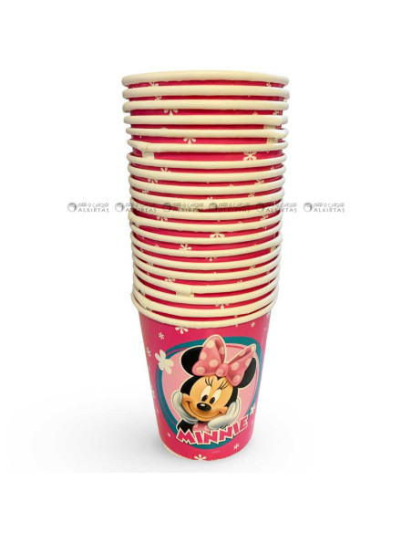 20 Gobelets en Carton, Minnie