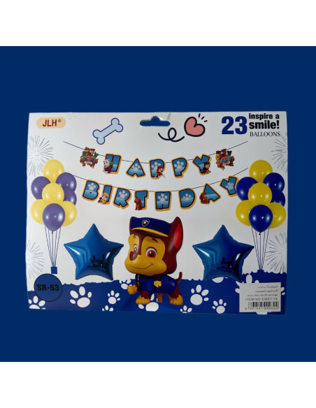 Décorations De Fête D'anniversaire, Paw Patrol