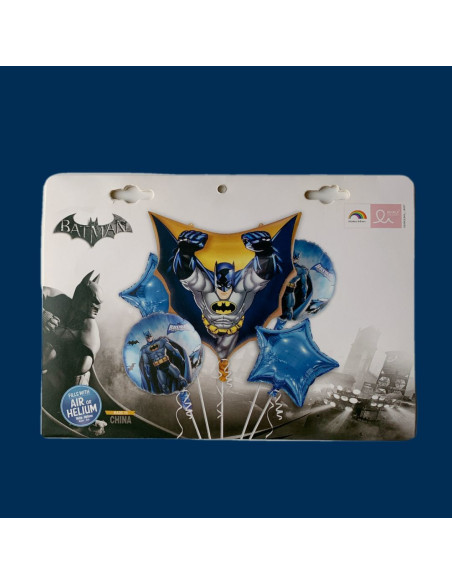 Set de 5 Ballons Gonflable, Batman