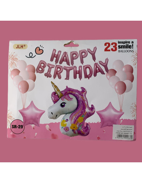 Décorations De Fête D'anniversaire, Licorne
