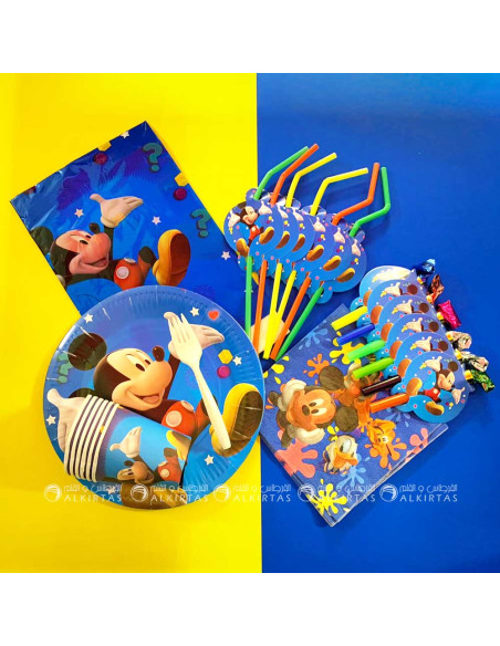 SET ANNIVERSAIRE 6P MICKEY