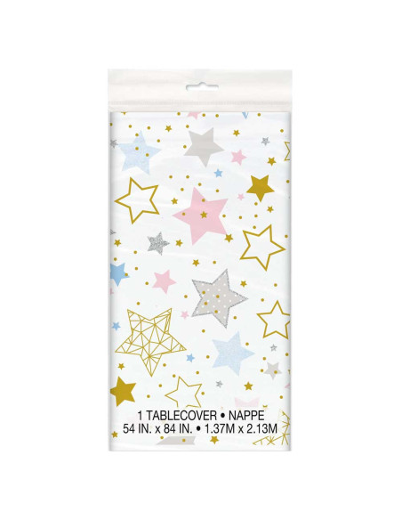 Nappe Anniversaire en Plastique, Laser