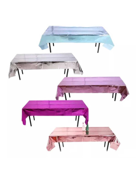 Nappe Anniversaire en Plastique, Laser