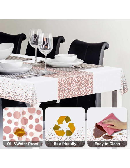 Nappe Anniversaire en Plastique, Point