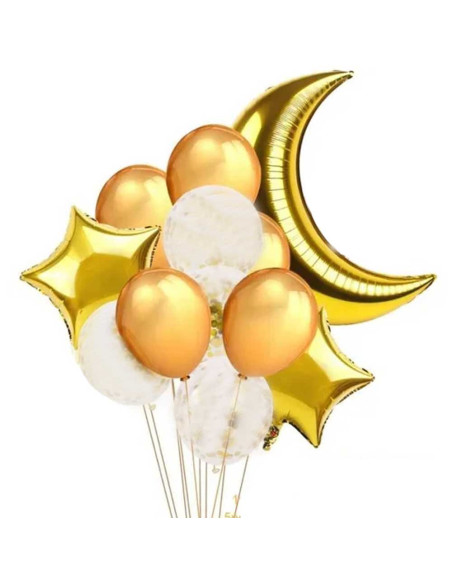 Set de 6 Ballons Gonflables Anniversaire
