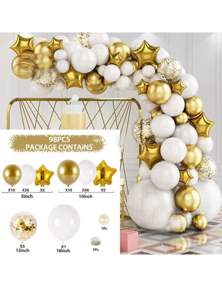 Set de 119 Ballons de Décoration Gonflable