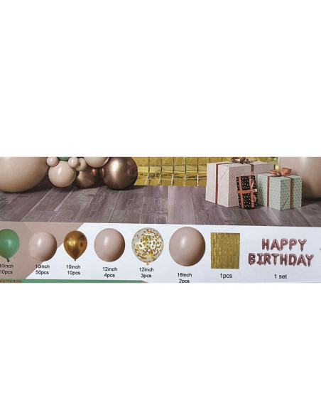 Set de 88 Ballons de Décoration Gonflable