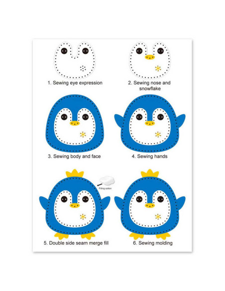 Ensemble de Bricolage, Pingouin