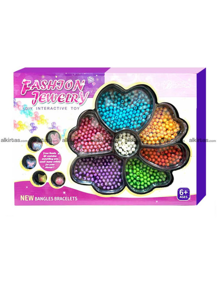 Kit Créatif Perles pour Création de Bijoux - Fashion Jewelry