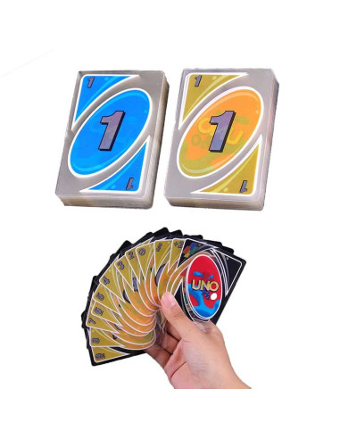 JEU UNO H2O PLASTIQUE