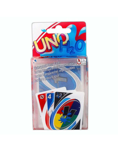 JEU UNO H2O PLASTIQUE