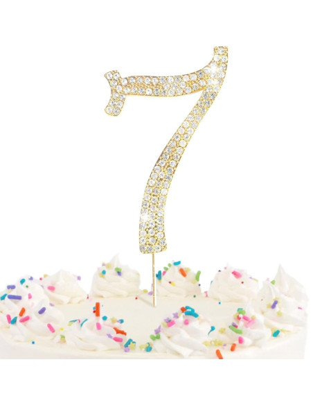 CHIFFRE ANNIVERSAIRE DIAMANT 7