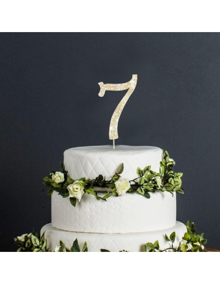 CHIFFRE ANNIVERSAIRE DIAMANT 7