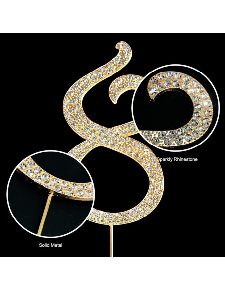 CHIFFRE ANNIVERSAIRE DIAMANT 8