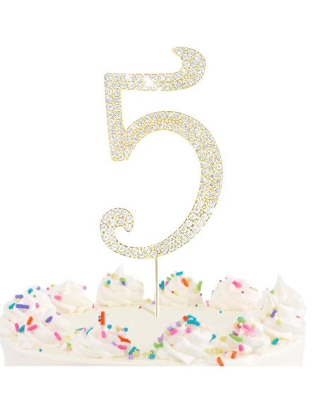 CHIFFRE ANNIVERSAIRE DIAMANT 5