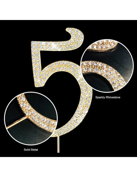 CHIFFRE ANNIVERSAIRE DIAMANT 5