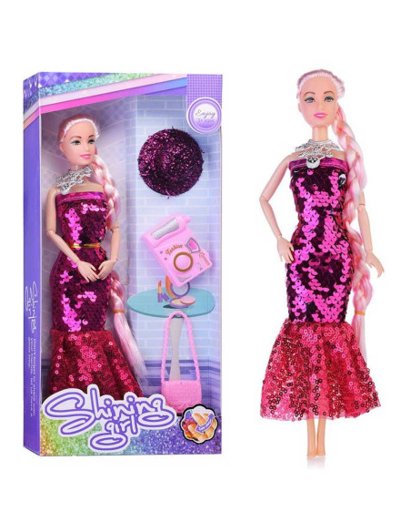 Poupée en Coffret avec 3 Accessoires - Shining Girl