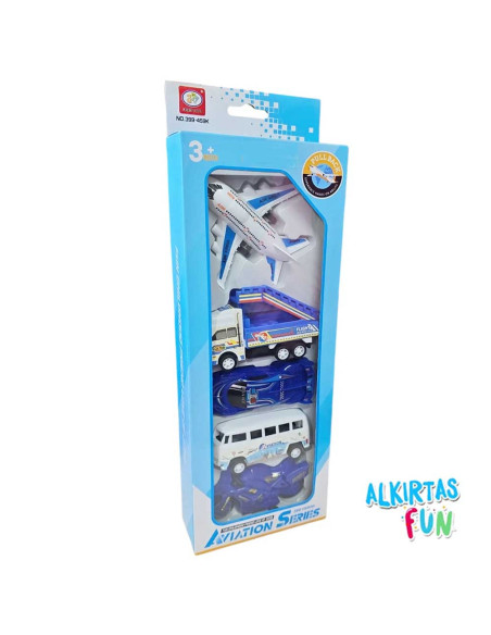 Set de 5 Véhicules - Aviation Series