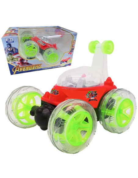 Voiture Télécommandée Rotative 360° - Avengers