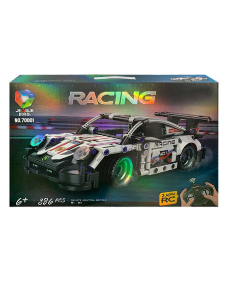 Jeu de Construction Télécommandé, City Racing