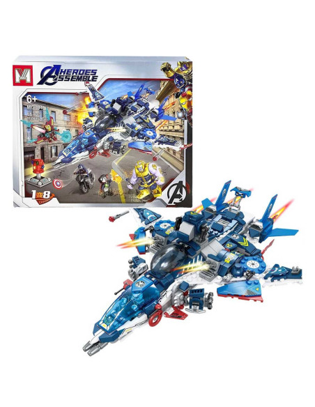 Jeu de Construction Lego 667pcs, Heroes Assemble
