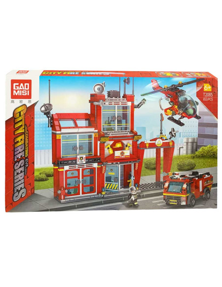 Jeu de Construction Lego 853pcs, Pompier