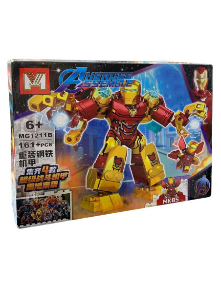 Lego de Construction Heroes Assemble, 161 pcs