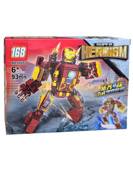 Lego de Construction Super Heroism, 93 pcs
